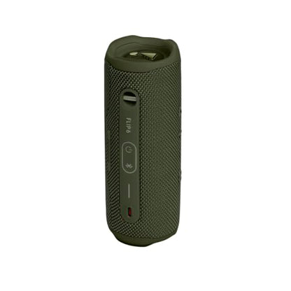 JBL Flip 6 - Portable Waterproof Speaker - Green | Louder, more powerful sound, IP67 waterproof and dustproof, 12 Hours of Playtime, Bold design - color: Green