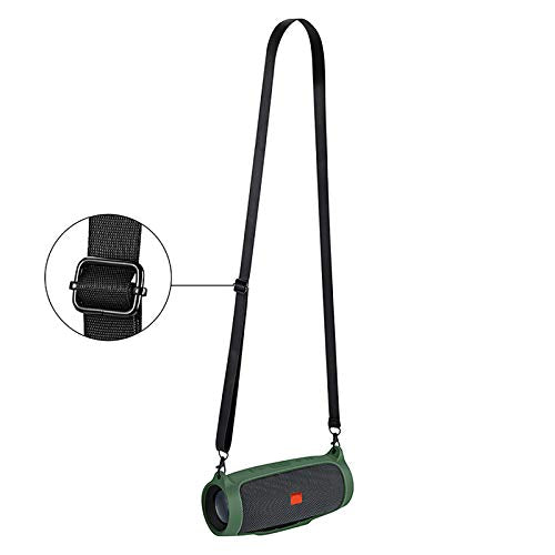 Silicone Case Skin Protective Sleeve Cover Shell for JBL Charge Essential Bluetooth Speaker - color: green