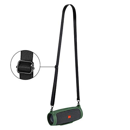 Silicone Case Skin Protective Sleeve Cover Shell for JBL Charge Essential Bluetooth Speaker - color: green