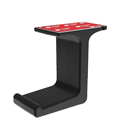 RinneTraps Headphone Hanger -Under The Desk Headphone Stand/Mount - 3M Tape - Sturdy Rubber Feel - Great for School/Business Zoom Meetings