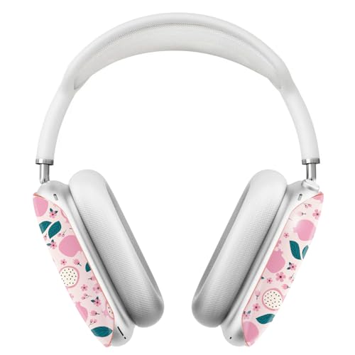 iBenzer Protective Case for AirPods Max Headphones, Ear Cups Cover for Apple AirPods Max (2024 USB-C / 2020 Lightning), Blushing Pom, AP-MAX-122 - color: Blushing Pom