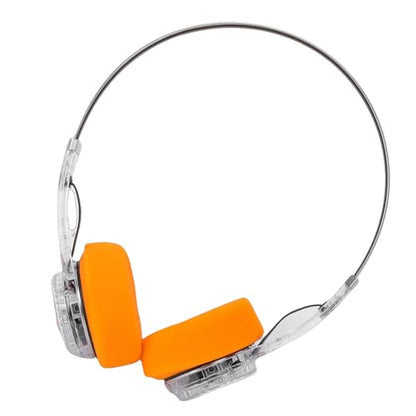 Over Ear Headphones, Wireless Headphones, Retro Sports Headphone with Adjustment Extendable Metal Headband & 6 Degree Adjustable Earcups for Prolonged Wearing