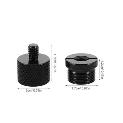 4pcs Microphone Screw Adapter for Mic Stand and Audio Recorder