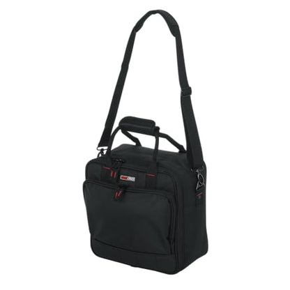 Gator Cases 12 x 12 x 5" Padded Mixer Carry Bag (G-MIXERBAG-1212) | Fits Compact Small Format Mixers, Dual Layer Padding, Organized Cable Storage, Adjustable Removable Shoulder Strap - size: 12"x 12"x 5.5", style: Small Format