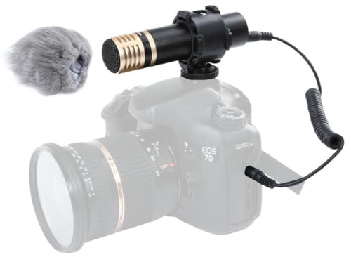 Movo VXR200 HD Stereo XY Condenser Mini Capsule Microphone for Sony, Nikon, and Canon DSLR Video Cameras