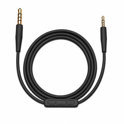 Gokotta Replacement Audio Cable Cord, 3.5mm to 2.5mm Aux Wire in line Mic Volume-Control for Bose QuietComfort QC45 QC35II QC35 QC25 NC700 OE2 Soundtrue Headphones (Black)