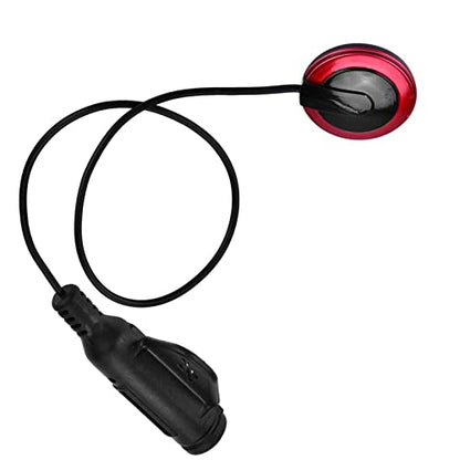 Drfeify Piezo Contact Microphone Pickup, Noise Cancelling Instrument Pickup for Guitar Violin Ukulele Cello, Easy Install No Drill, with 6.35mm Jack for Amp Recording Equipment