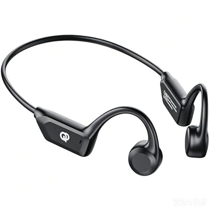 Bone Conduction Headphones, Open Ear Wireless Bluetooth 5.4 Sports Headphones, IP55 Waterproof for Running Cycling Workout, 10H Playtime