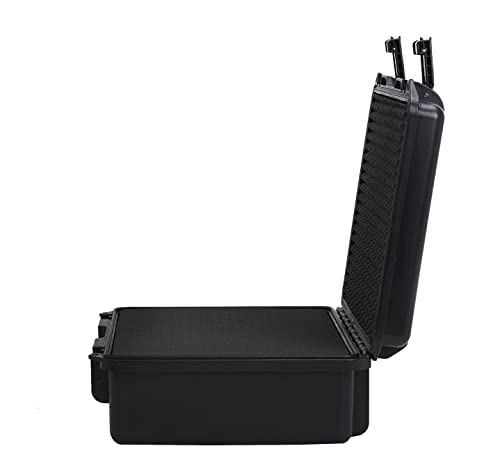 MEIJIA Premium Waterproof Hard Camera Case,Hard Case with customizable fit foam,Full Protection with Light&Convenient Design,Elegant Black (19.3"x15.25"x7.3") - size: 19.3"x15.25"x7.3"
