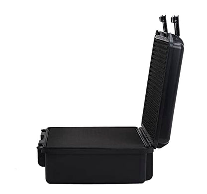 MEIJIA Premium Waterproof Hard Camera Case,Hard Case with customizable fit foam,Full Protection with Light&Convenient Design,Elegant Black (19.3"x15.25"x7.3") - size: 19.3"x15.25"x7.3"