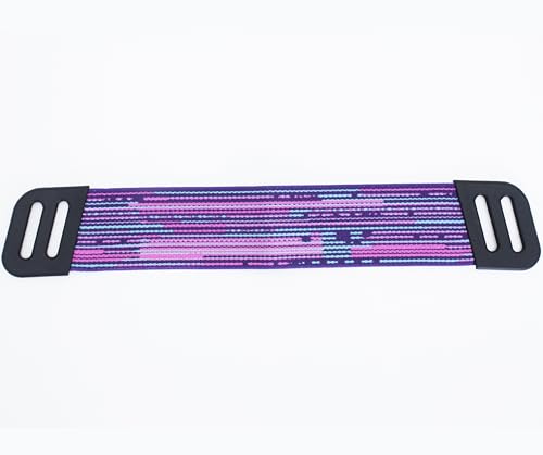 Replacement Headband Compatible with Logitech G733 Wireless Pink Blue | Also suitable for Logitech G335 wired gaming headset Headband made of stretch braid and silicone buckle - color: Pink Blue