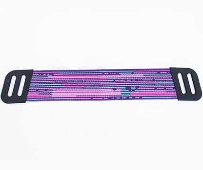 Replacement Headband Compatible with Logitech G733 Wireless Pink Blue | Also suitable for Logitech G335 wired gaming headset Headband made of stretch braid and silicone buckle - color: Pink Blue