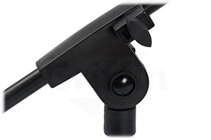 GRIFFIN Short Boom Mic Stand (Low Profile-X Series) – Tripod Mount for Kick Drum, Guitar Amps, Studio Desks, Singing & Home Recording Use - size: 1 Pack