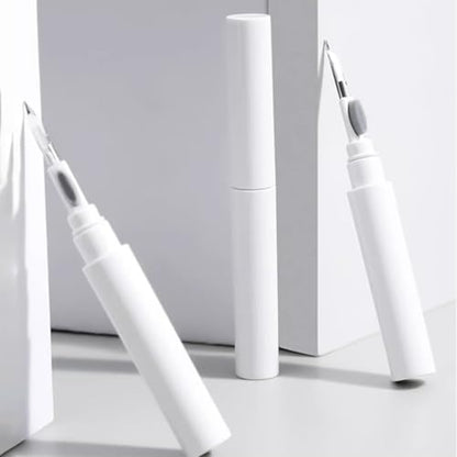 Electronic Cleaning Pen for Earbuds & Keyboards - Portable Precision Cleaning Kit for Earphone Laptop, Tablet, Phone, Computer, Camera Lens (White) - color: White