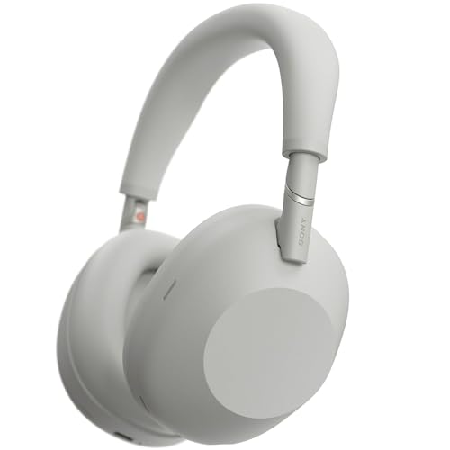 Sony WH1000XM6/S Best Wireless Noise Canceling Headphones, Platinum Silver Bundle with Deco Essentials Headphones Ear Pads Replacement Headset Ear Cushions and Deco Gear Unofficial Master Guide - color: Steel
