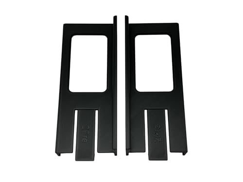 Desk Mount Kit for Focusrite Clarett/Clarett+ 2Pre - Under Desk Mount Brackets with Reversible Clips - Secure Mounting Accessories