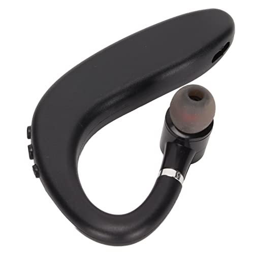 Dpofirs Bluetooth 5.2 Single Ear Headset Ultralight Hands Free Business Earphone with Dual Noise Reduction, Ergonomic Ear Hook, 25H Talk Time, IPX6 for Sport Driving Office