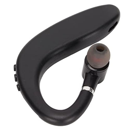 Dpofirs Bluetooth 5.2 Single Ear Headset Ultralight Hands Free Business Earphone with Dual Noise Reduction, Ergonomic Ear Hook, 25H Talk Time, IPX6 for Sport Driving Office