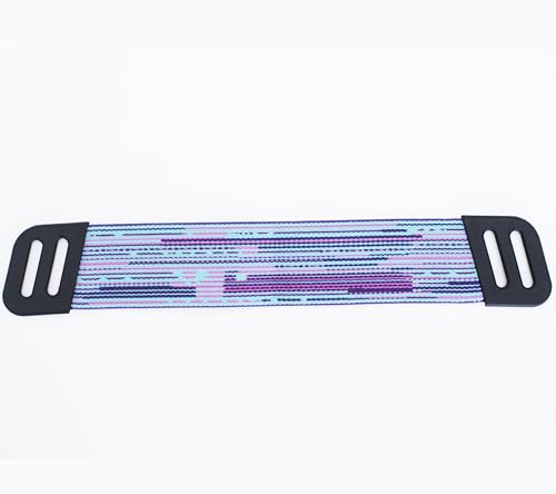 Replacement Headband Compatible with Logitech G733 Wireless Pink Blue | Also suitable for Logitech G335 wired gaming headset Headband made of stretch braid and silicone buckle - color: Pink Blue