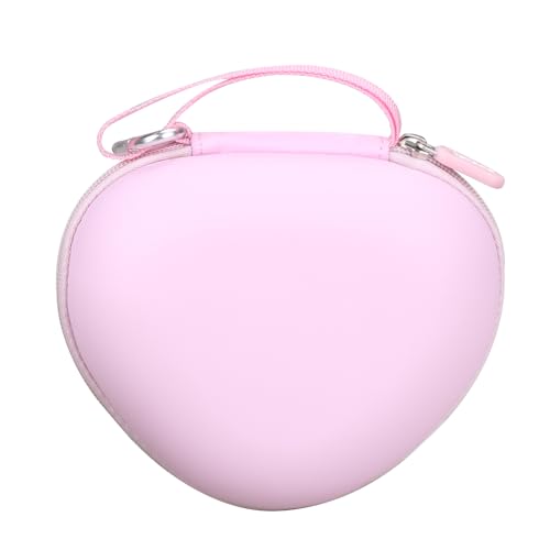 Aproca Kids Headphones Case Compatible with iClever BTH12 / HS19 / BTH26 Kids Bluetooth Headphones, Storage Hard Bag -Cloud Pink (Case Only) - color: Cloud Pink