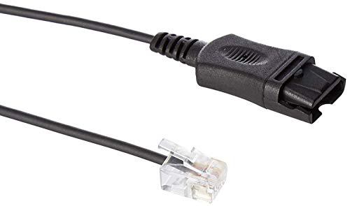 Global Teck Bundle, Plantronics HW540 Headset Bundle Noise-Canceling and Avaya Phone Cord, Compatible with 1408, 1416, 2410, 2420, 4606, 4610, 4610SW, 4612 (HW530 EarWrap Headset Inteli Bundle) - size: HW530 EarWrap Headset Inteli Bundle