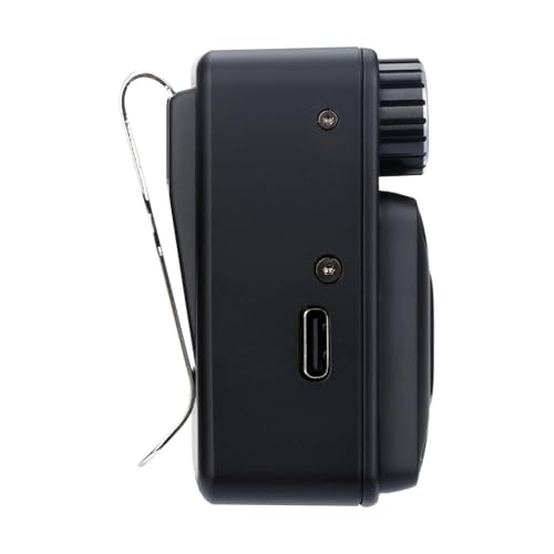 Xvive U45 Wireless in Ear Monitor System Receiver, Receiver Only with Channel Scan Mode, Black - color: U45RX BLACK