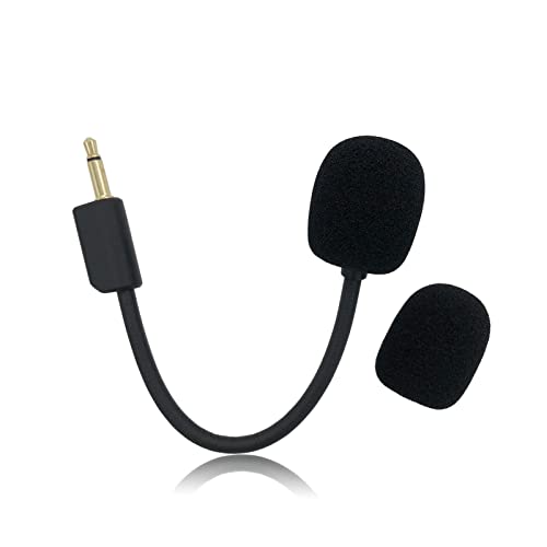 Mic Replacement for Blackshark V2/Pro, Gaming Headset Microphone Attachment (3.5mm Jack, Detachable Boom, Noise Cancelling, Foam Cover)