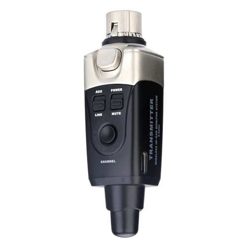 Xvive U45 Wireless in Ear Monitor System Transmitter, Transmitter Only, Black - color: U45TX BLACK