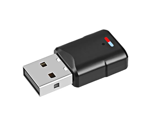 USB Bluetooth Audio Transmitter for PS4, PS5, Switch, PC with Low Latency and AptX Adaptation for Connecting Headset Speaker