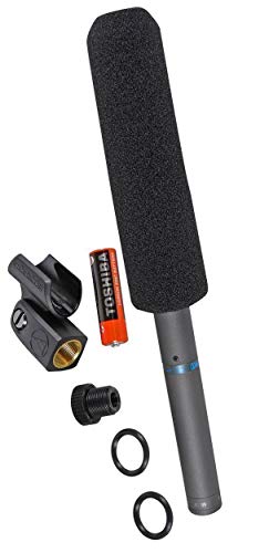 Audio-Technica (2) AT897 Shotgun Condenser Video/Film/Broadcast Microphones+Case