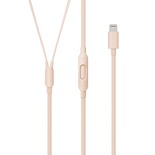 Beats Urbeats3 Earphones with Lightning Connector - Matte Gold (Renewed) - color: Matte Gold