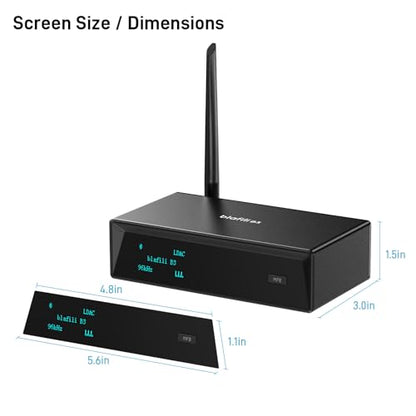 B3 Professional XLR Bluetooth 5.1 Audio Receiver, LDAC & aptX HD