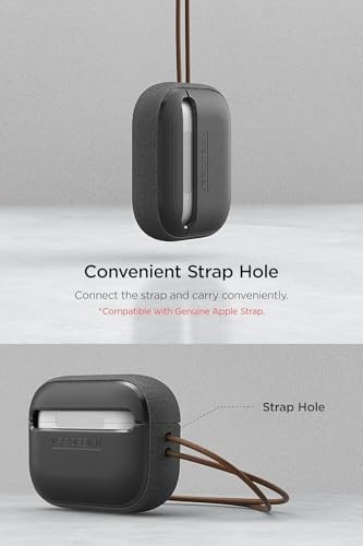 VRS Design Modern for Apple Airpods Pro 2nd Generation & 1st Generation Case (2023/2022/2019) (Sand Stone) [US Patent Registered] - color: Sand Stone, size: Airpods Pro 2