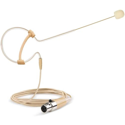 Professional Earset Headset Microphone - 4 Pin Mini XLR Head Mic for Shure MX153 Wireless System Bodypack Transmitters