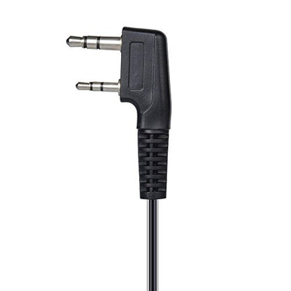 Walkie Talkies Earpieces (10 Packs) for Baofeng UV-5R BF-888S Retevis H-777 Kenwood PUXING with 2 Pins Acoustic Tube Headset with Mic