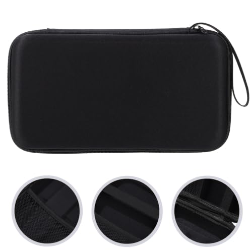 ibasenice Wireless Microphone Storage Case Portable Case Padded Dividers Holder for Wireless Go Ii Accessories