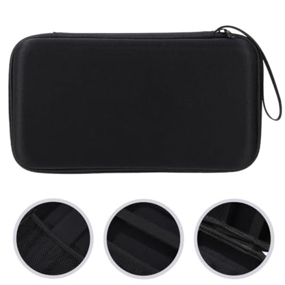 ibasenice Wireless Microphone Storage Case Portable Case Padded Dividers Holder for Wireless Go Ii Accessories