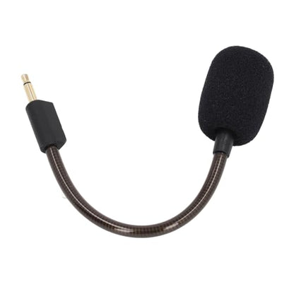 Mic Replacement for BlackShark V2 BlackSharV2 Pro Gaming Headset, 3.5mm Noise Cancelling Game Boom Microphone for BlackShark V2 BlackSharV2 Pro (Black) - color: Black