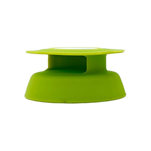 Budley - Tangle-Free Earphone/Earbud Case, Compact Storage System, Silicone (Lime, Set of 1) - color: Lime