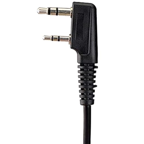 Retevis Walkie Talkie Earpiece with Mic, for RT22/RT21/RT68/H777/RT86 | Comfortable Acoustic Tube, Compatible with Pxton, Baofeng BF-888S, Kenwood walkie talkies, Surveillance Headset(1 Pack) - style: Acoustic Tube