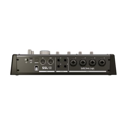Solid State Logic USB-C Audio Interface 12 12x4