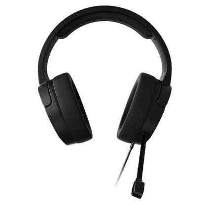 4Gamers Panther Over-Ear Gaming Headset Compatible with PS4/PS5, Xbox, Switch, PC with Flexible Mic, 3.5mm Jack, 1.5m Cable- Lightweight, Comfortable and Durable