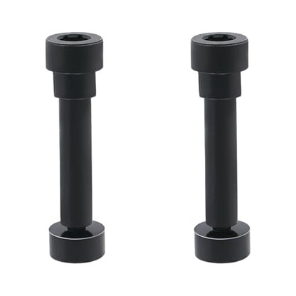 Create idea 2 Pcs Metal Hinge Swivel Screw Compatible with B-ose QuietComfort QC35 Headphone Repair Parts for Ear Cup Rotation Mechanism,Black