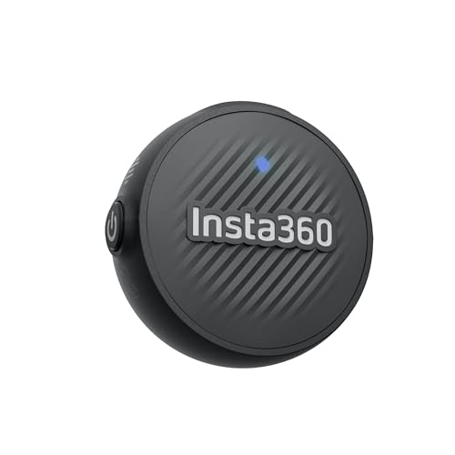 Insta360 Mic Air Transmitter, 7.9g Ultralight, Wireless Microphone, Noise Cancelling, Vlog, Streaming, Compatible Luna Ultra/X5/X4/X4 Air/Ace Pro 2/GO Ultra - style: Mic Air Transmitter