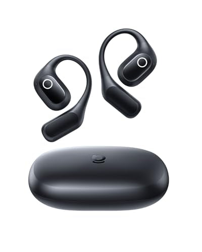 Baseus Eli 2i 핏 오픈 이어 헤드폰, 8.8g 안전한 핏, 36H 배터리, 베이스업 기술 및 사운드 누출, IPX5 방수, ENC 통화, 사이클링, 달리기, 운동에 편안함