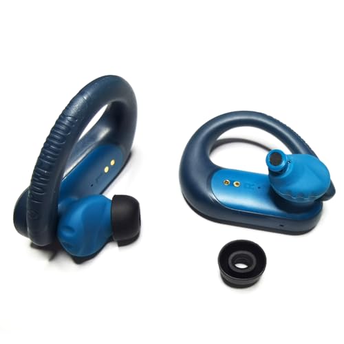 Replacement Oval Ear Tips for JBL Endurance Peak 3/Peak II/Peak III/Run 2 - color: Black- Oval