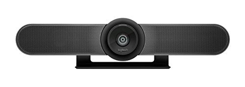 Logitech MeetUp and Expansion Mic HD Video Conferencing - Black | HD video and audio, designed for small meeting rooms, expansion microphone - style: MeetUp + Expansion Mic