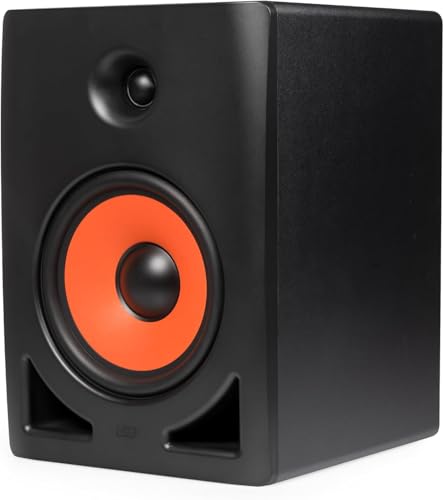 ESI nEar i8 8" Studio Reference Monitor, 2-Way Active Powered Speaker, Ideal for Near-Field Music Production, Studio Monitoring and Desktop Computers, Studio-Quality Sound, Sold Individually (Single) - size: nEar i8 (Single 8" Speaker)