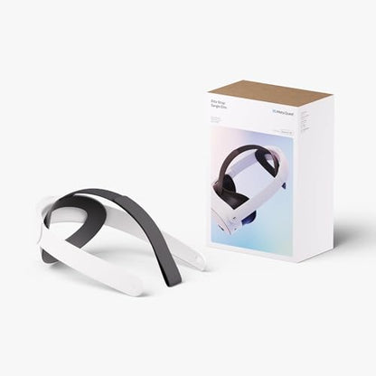 Meta Quest Elite Strap — Works with Meta Quest 3/3S — Premium Comfort and Weight Distribution — Adjustable, Ergonomic Fit — Reduces Pressure and Fatigue | Ergonomic VR headset support with adjustable fit dial and flexible silicone cradle for stability and