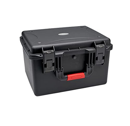 Small Medium Hard Case with Wheels and Pick'n'UP Foam | Protective Carrying case Gun, in-Ear, Wireless System or Camera Set - style: № 80-04 Int: 17.13 X 13.19 X 10.71 In.
